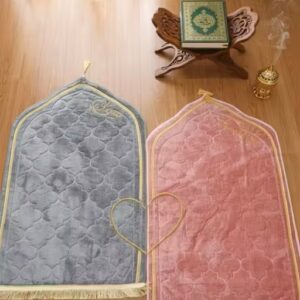 customized namaz [prayer mat] set | premium velvet (copy)